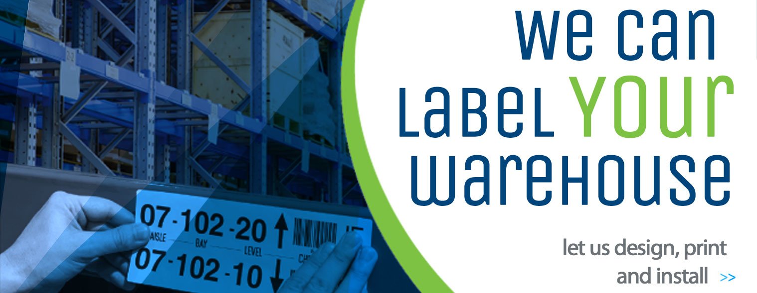 Warehouse Rack Labeling